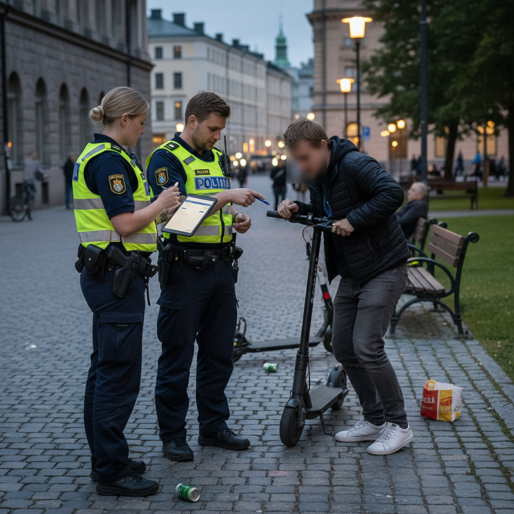 Poliisi sakotti päihtyneitä sähköpotkulautailijoita Itä-Suomessa