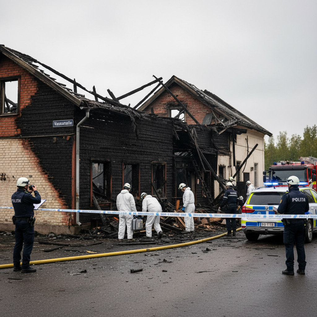 Poliisi selvitti Seinäjoen Vaasantien tulipalon syyt
