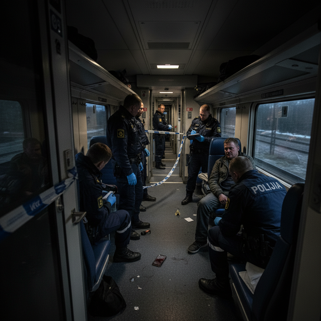 Poliisi tutkii konduktöörin epäiltyä pahoinpitelyä yöjunassa
