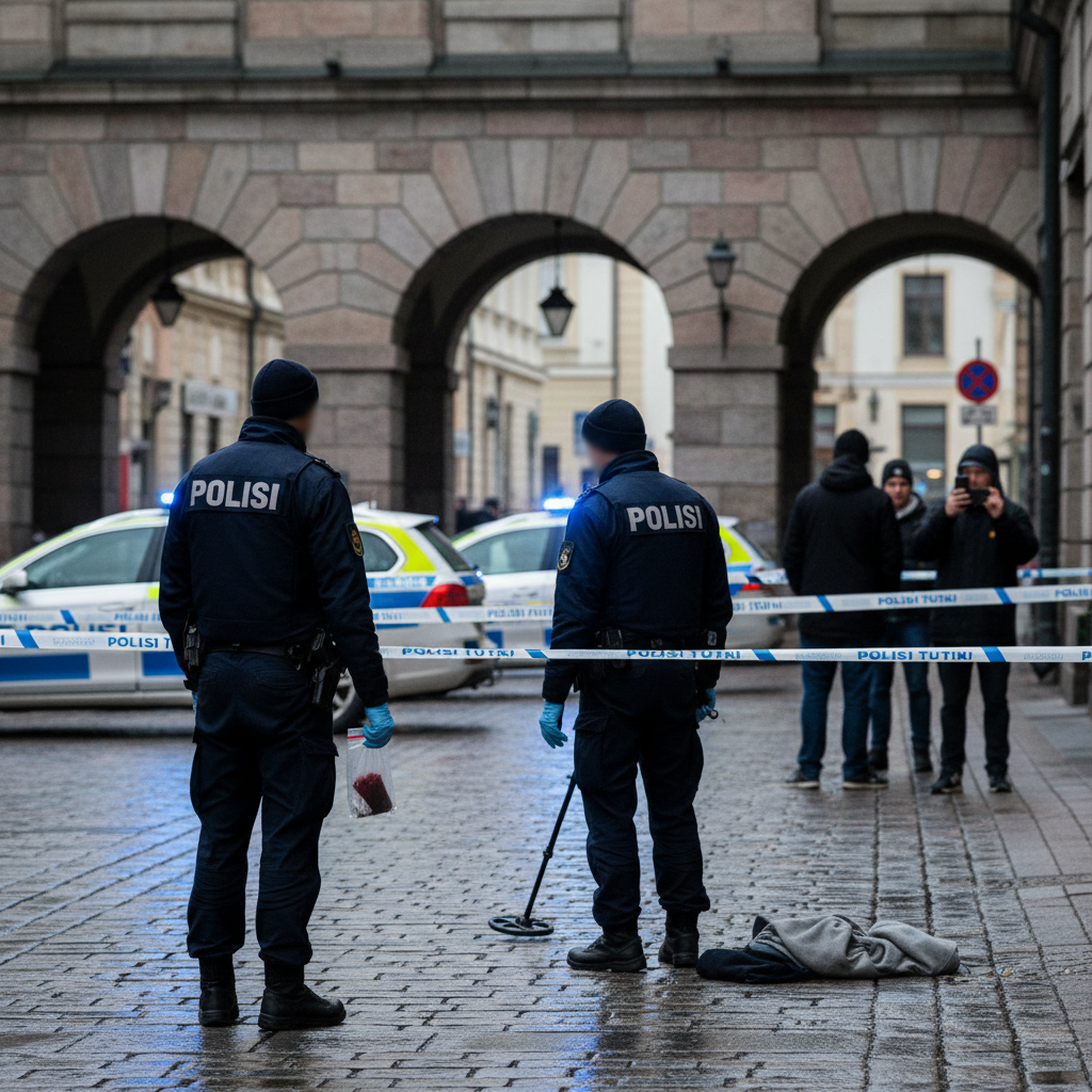 Poliisi tutkii teräaseella tehtyä törkeää pahoinpitelyä Kuopiossa