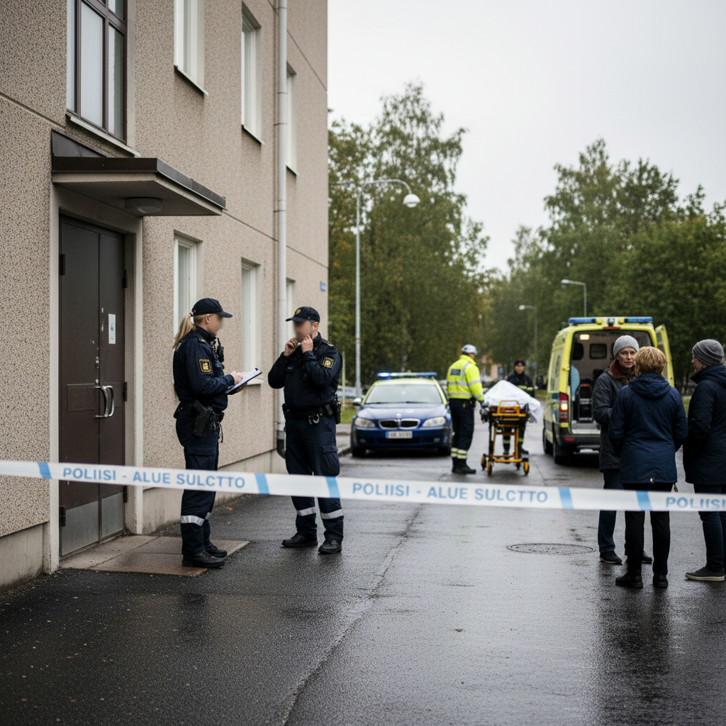 Poliisi tutkii vakavaa väkivallantekoa Vantaan Myyrmäessä