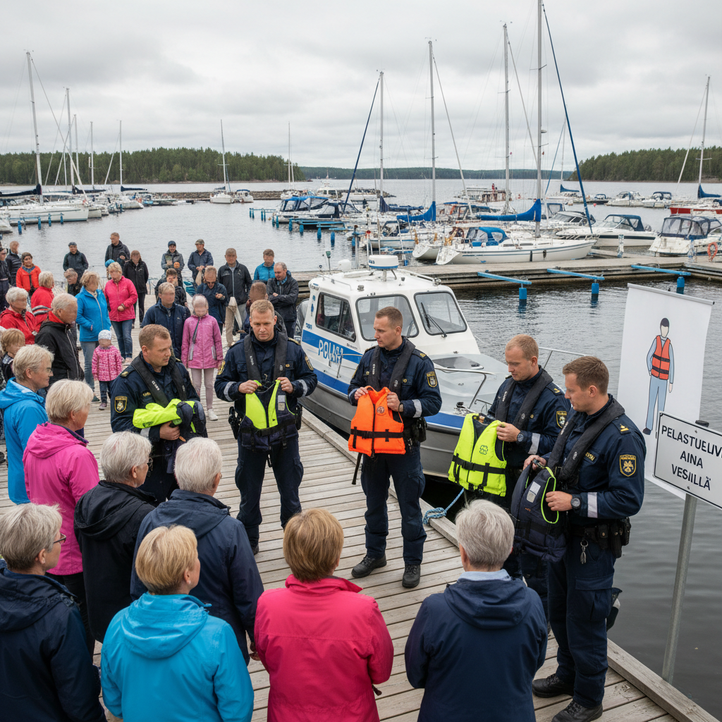 Poliisi: Valtaosa vesiliikenteen hukkuneista olisi pelastettavissa liiveillä