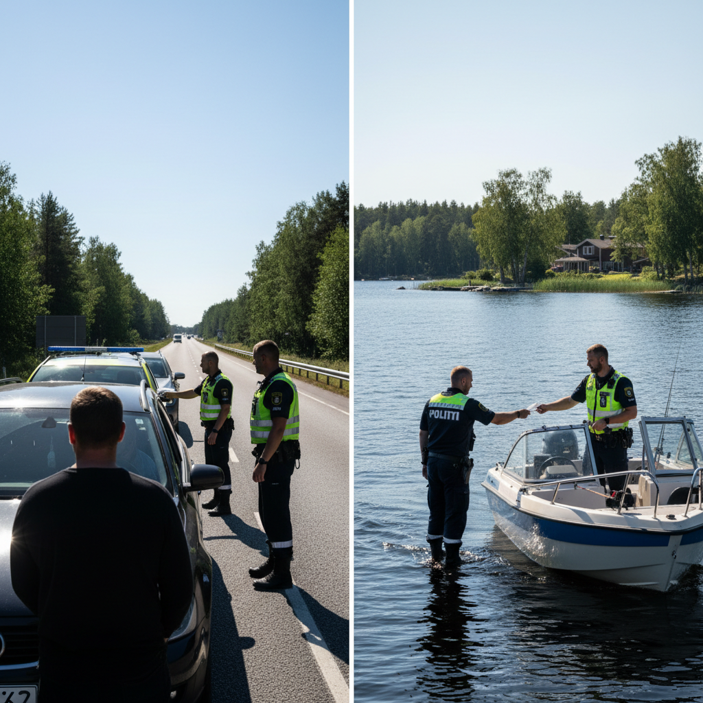 Poliisi valvoi ratti- ja vesiliikennejuopumuksia Etelä-Savossa