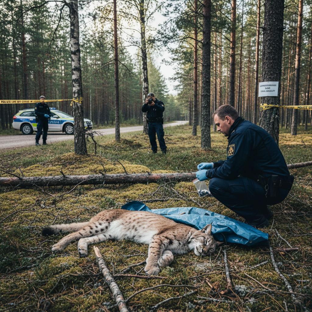 Poliisi varoittaa luonnonvaraisten eläinten vahingoittamisen seurauksista