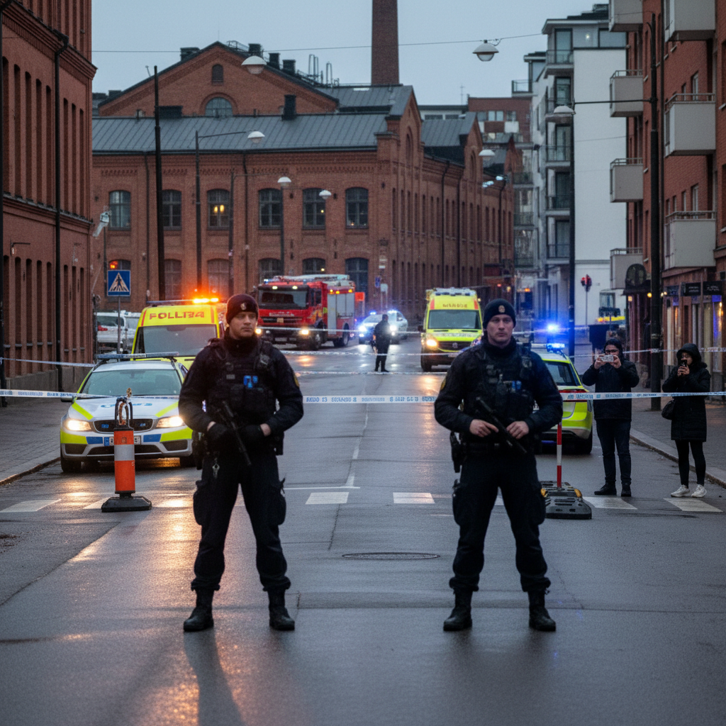 Poliisilla oli hengen ja terveyden uhkaan liittyvä tehtävä Tampereella