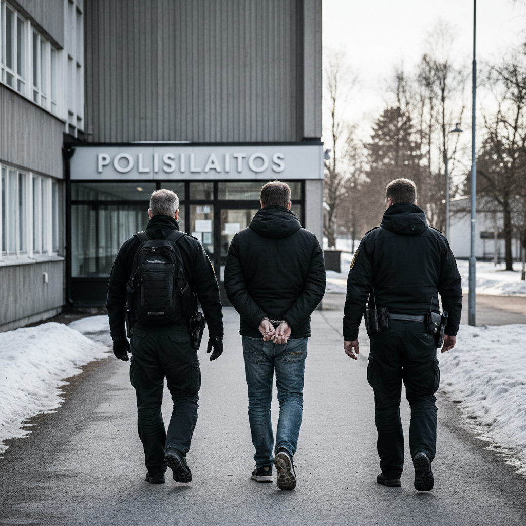 Poliisin etsimä mies ilmoittautui itse Lahdessa