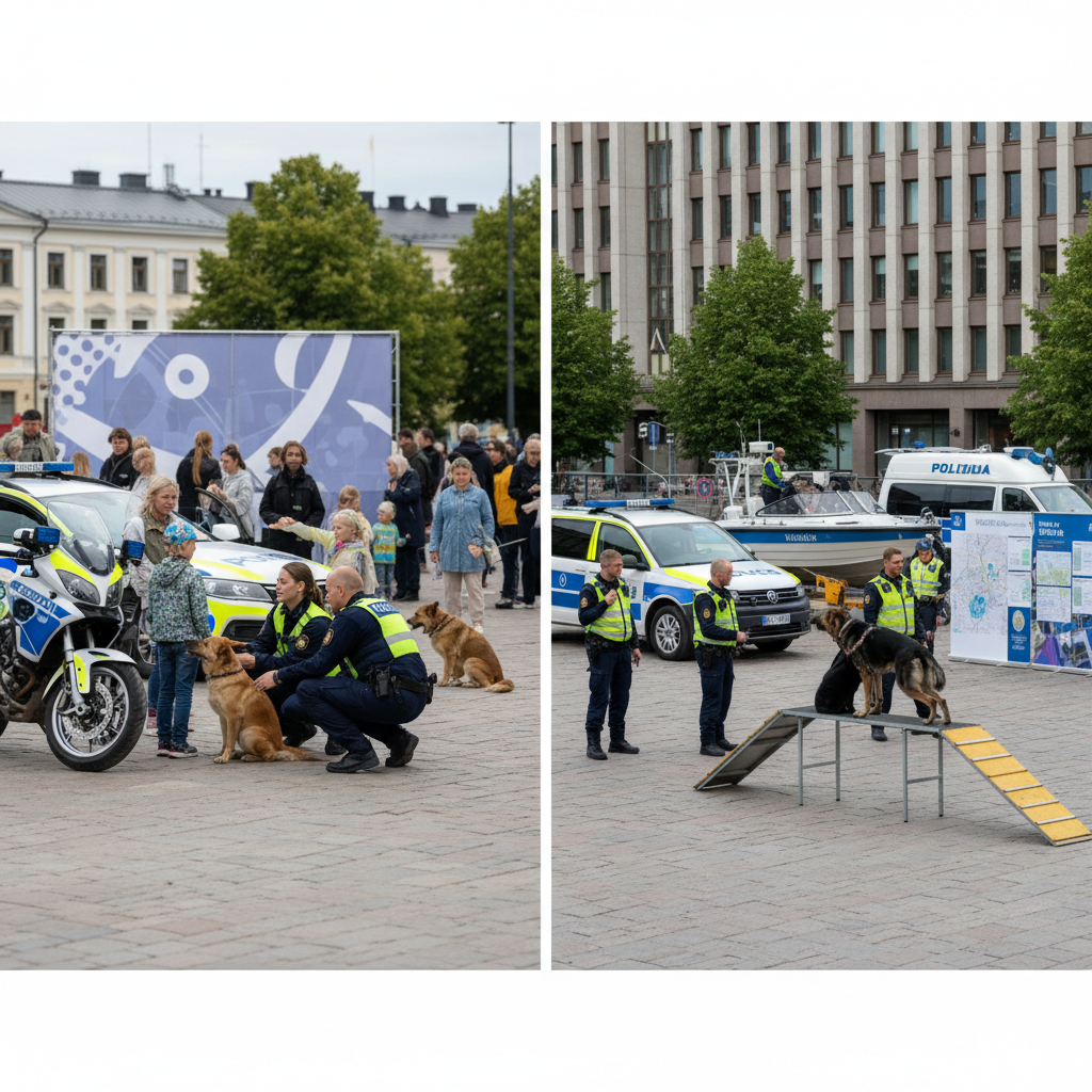 Poliisin päivä järjestetään Jyväskylässä ja Tampereella elokuussa 2026