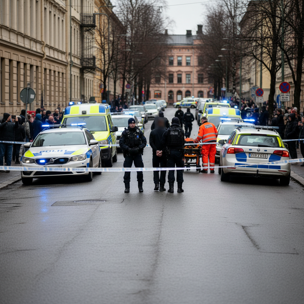 Poliisioperaatio Tampereen Koulukadulla – yksi otettu kiinni