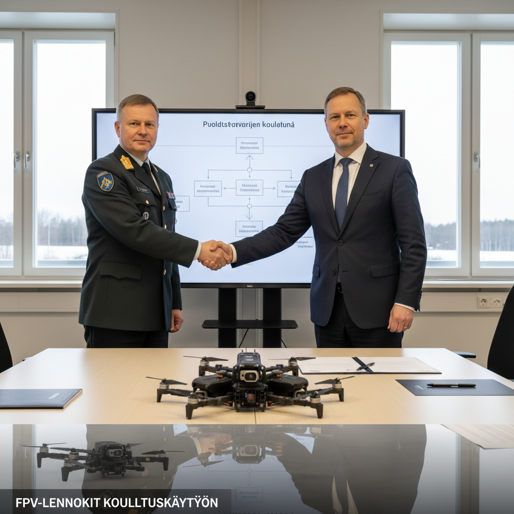 Puolustusvoimat tilaa kotimaisia FPV-lennokkeja koulutuskäyttöön