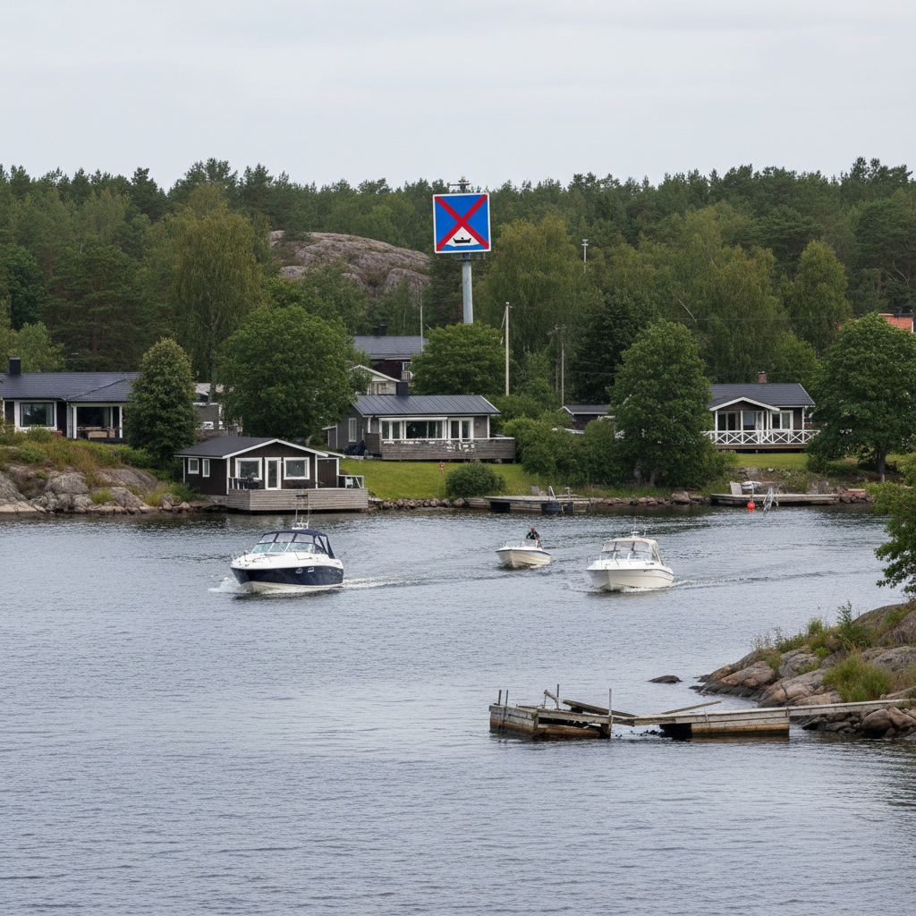 Raaseporin saaristoon esitetään aallonmuodostuskieltoa
