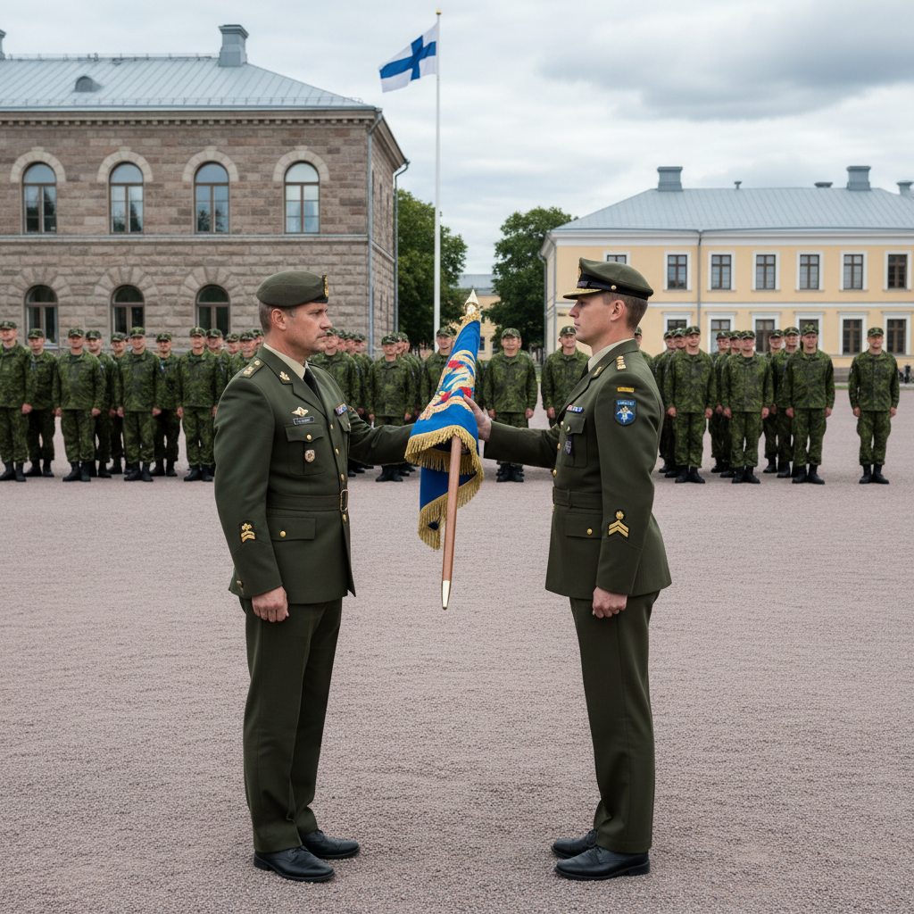 Reserviupseerikoulun johtaja vaihtuu heinäkuussa