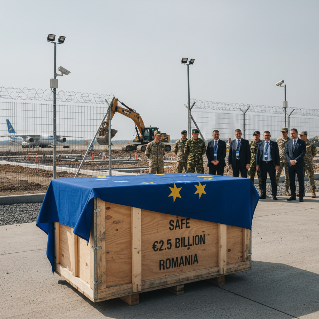 Romania sai 2,5 miljardin euron rahoituksen EU:n puolustusvälineestä