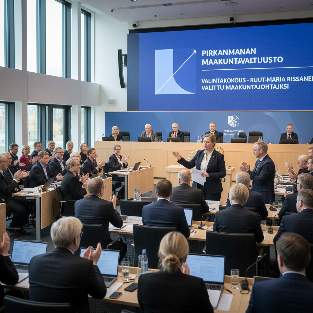 Ruut-Maaria Rissanen valittiin Pirkanmaan maakuntajohtajaksi