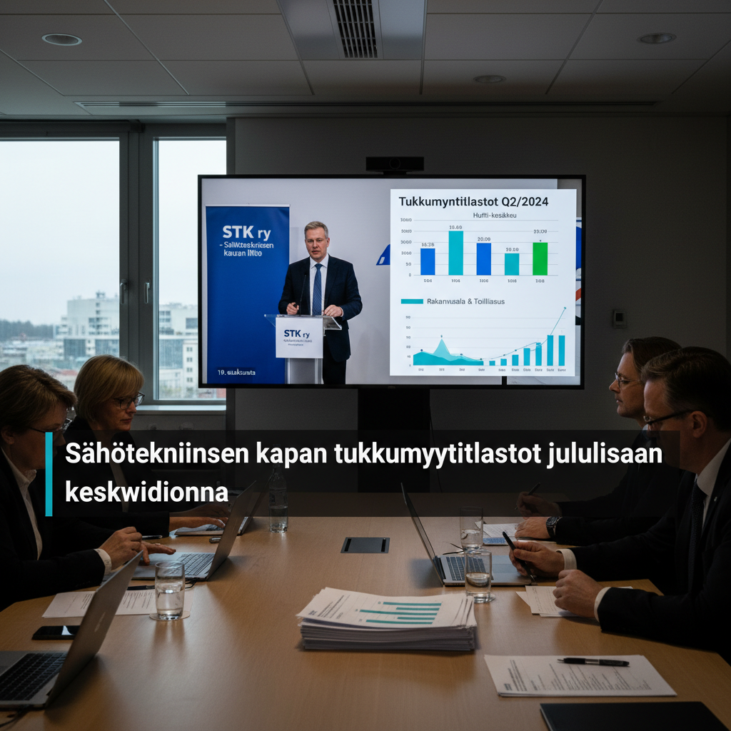 Sähköteknisen kaupan tukkumyyntitilastot julkaistaan keskiviikkona
