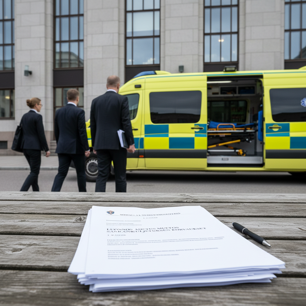 Sairaankuljetuksen korvauksiin suunnitellaan hinnankorotuksia
