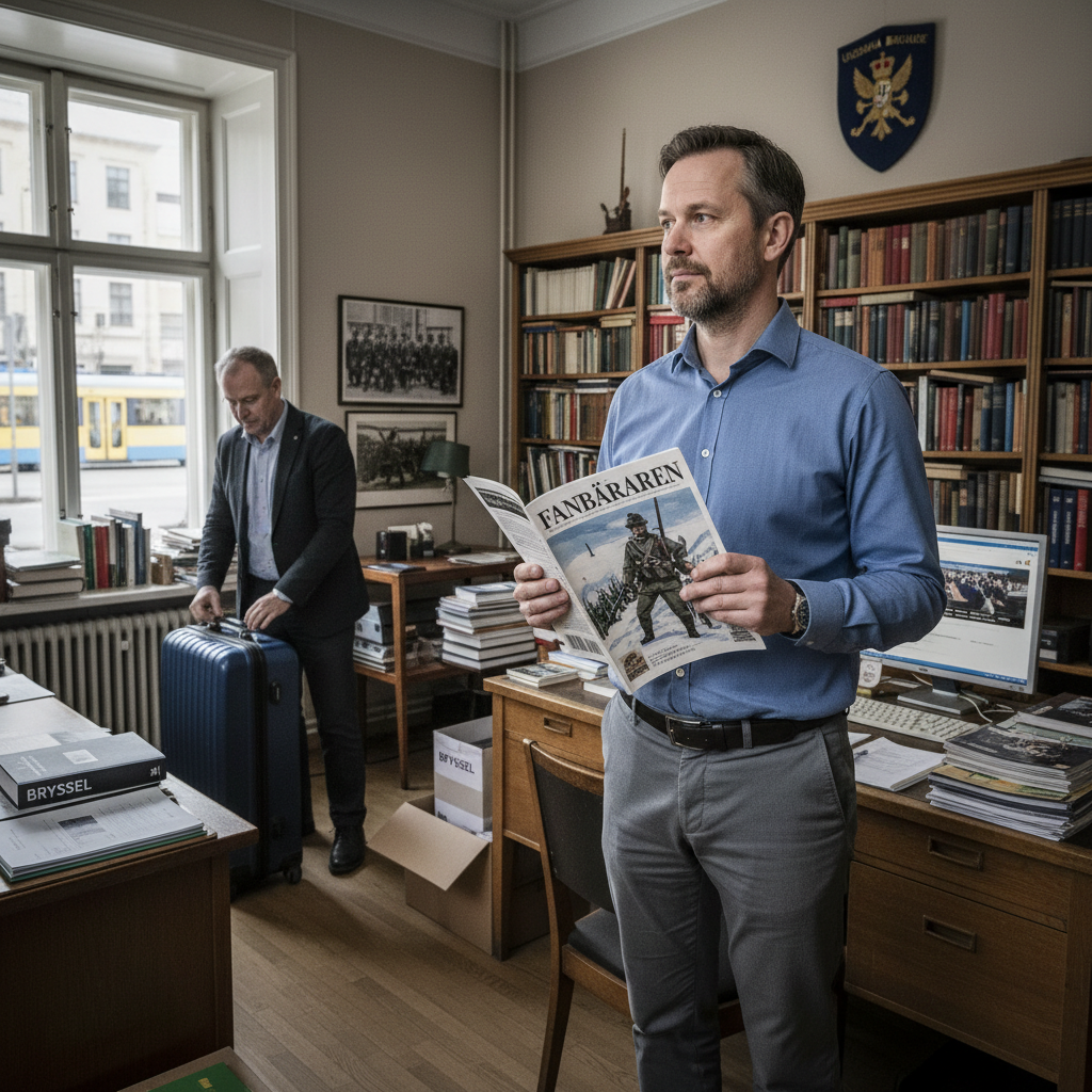 Sebastian Dahlström Fanbäraren-lehden päätoimittajaksi