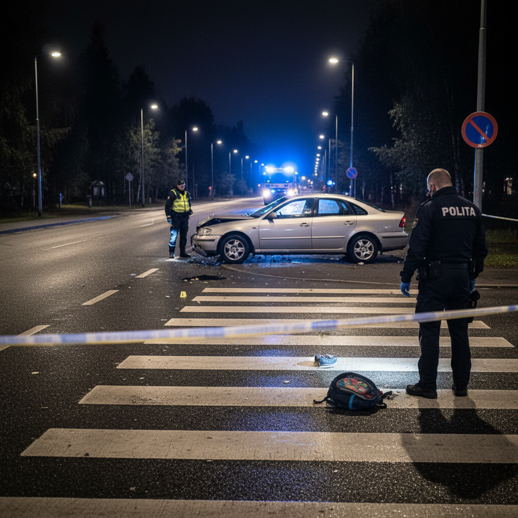 Seinäjoen yliajosta epäilty kuljettaja ilmoittautui poliisille