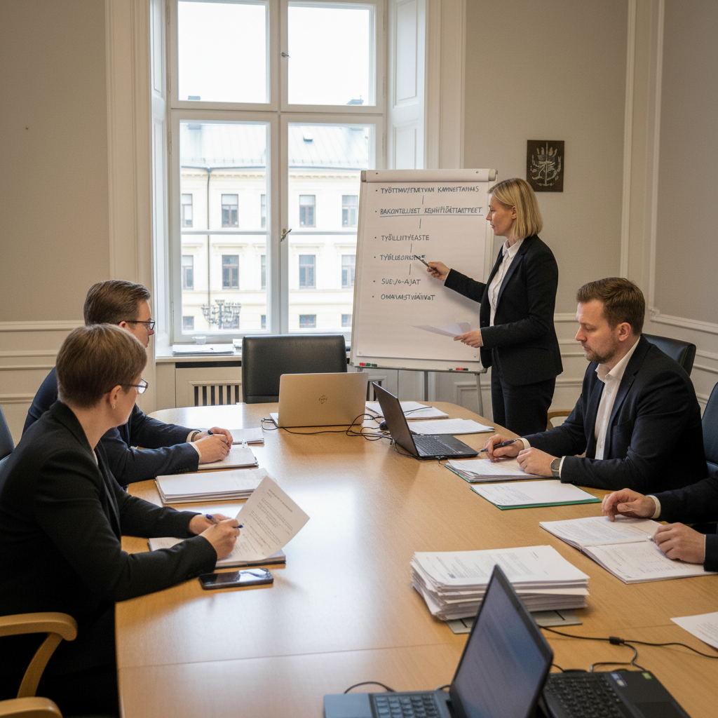 Sosiaali- ja terveysministeriö selvittää työttömyysturvan kannustavuutta
