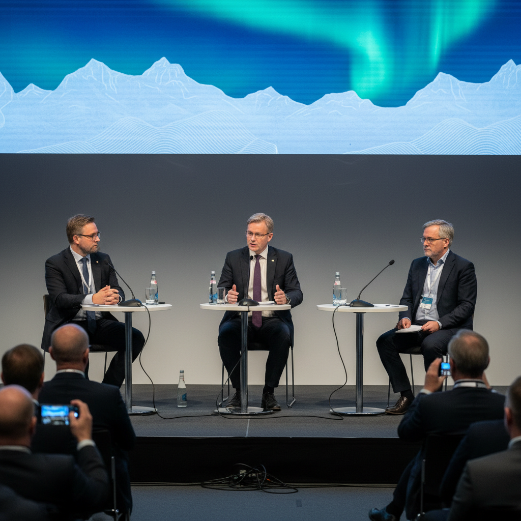 Suomalaisedustajia arktiseen konferenssiin Islantiin