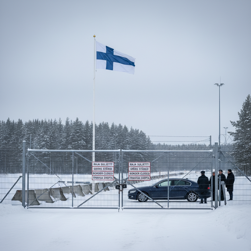 Suomen itäraja pysyy suljettuna toistaiseksi