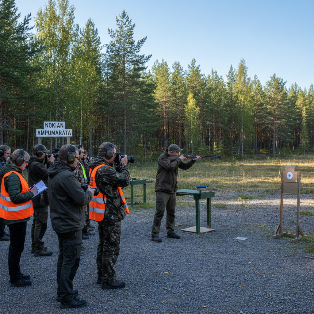 Suomen riistakeskus järjestää ampumaratapäivän Nokialla elokuussa