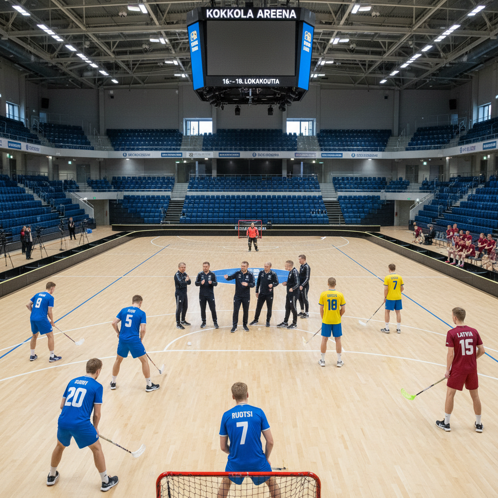 Suomen salibandymiehet valittu MM-kenraaliharjoitukseen Kokkolaan