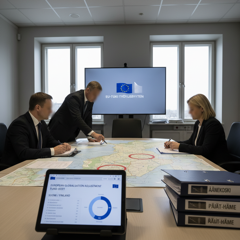 Suomi hakee EU-tukea Äänekosken ja Päijät-Hämeen irtisanomisiin
