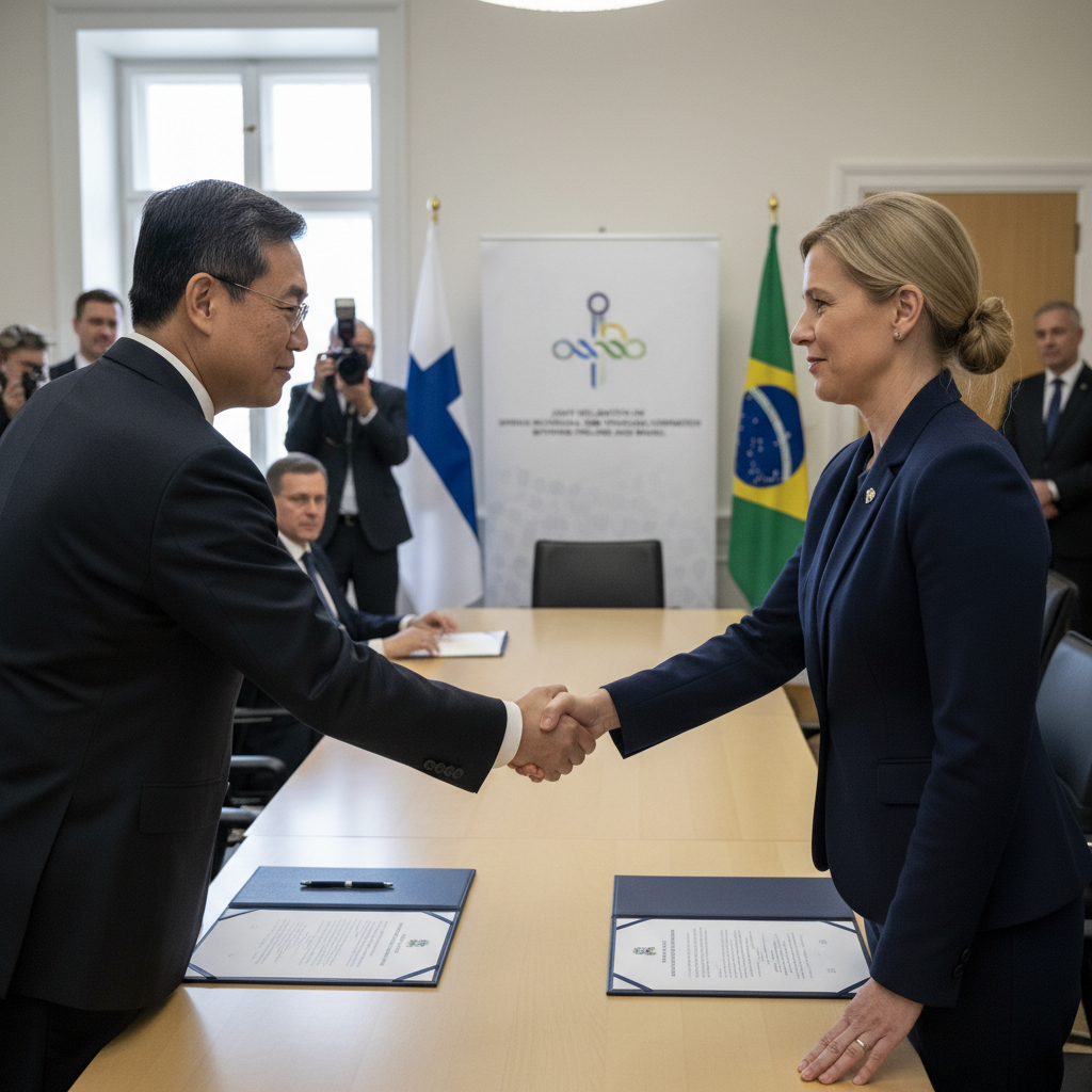 Suomi ja Brasilia sopivat puolustusteollisuuden yhteistyöstä
