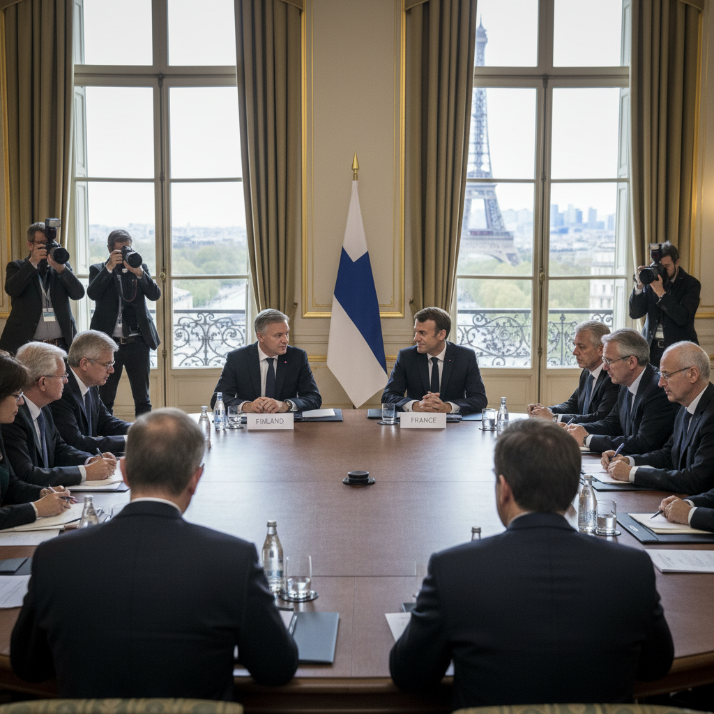 Suomi johtaa OECD-ministerikokousta Pariisissa – Orpo tapaa Macronin