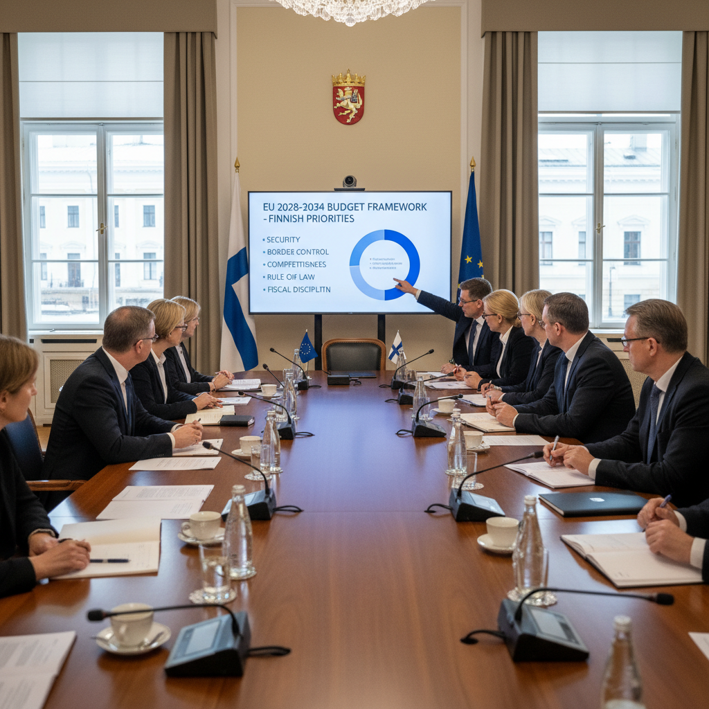 Suomi linjasi tavoitteitaan EU:n tulevasta rahoituskehyksestä
