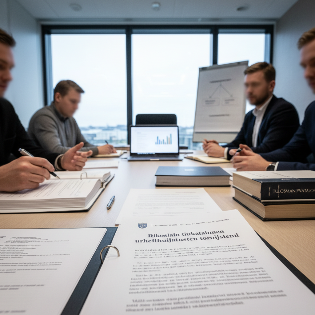 Suomi selvittää rikoslain tiukentamista urheiluhuijausten torjumiseksi