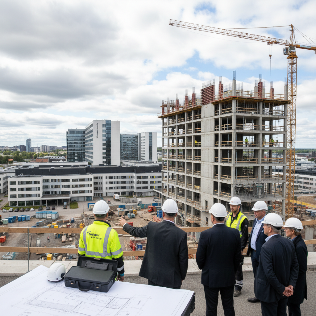 Taysin alueen suuret rakennusinvestoinnit etenevät Tampereella