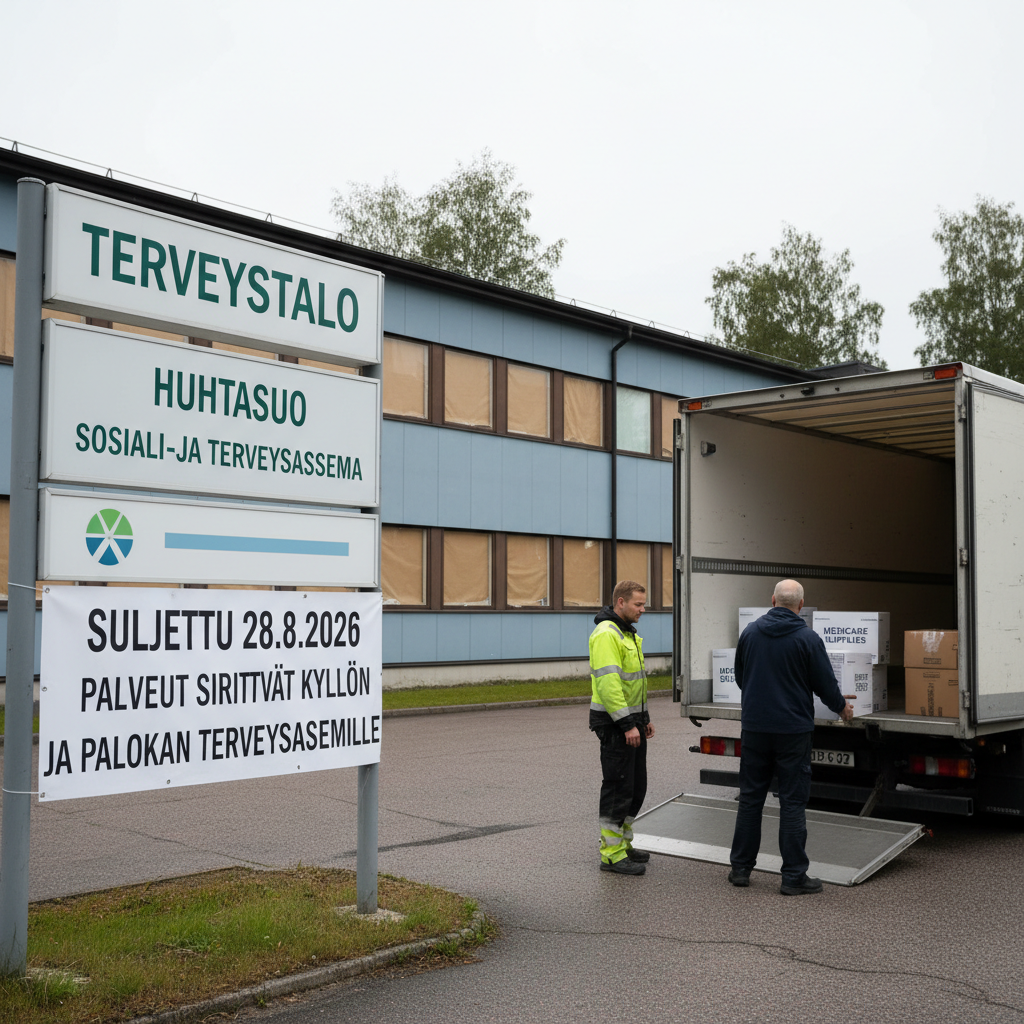 Terveystalon vastaanotot päättyvät Huhtasuolla – palvelut siirtyvät muualle