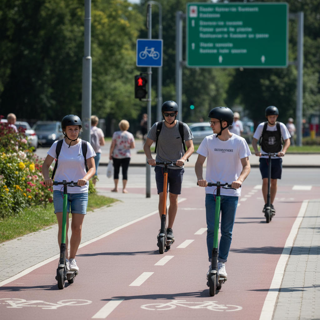 Traficom muistuttaa sähköpotkulautailun säännöistä kesäkaudella