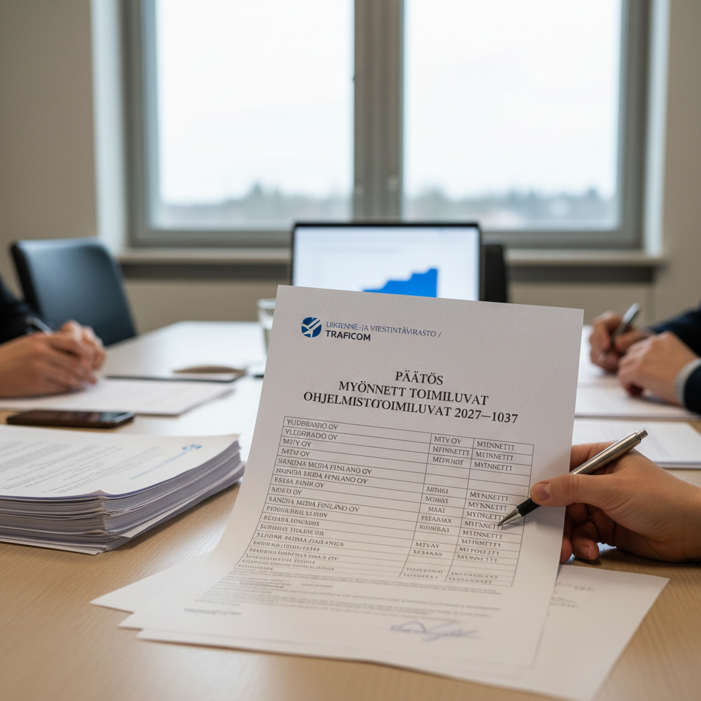 Traficom myönsi antennitelevision toimiluvat vuosille 2027–2037