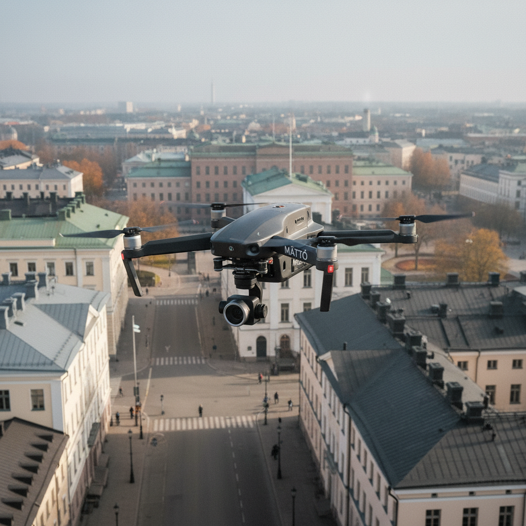 Traficom myönsi Mättö Medialle luvan lentää Kruununhaan kieltoalueella