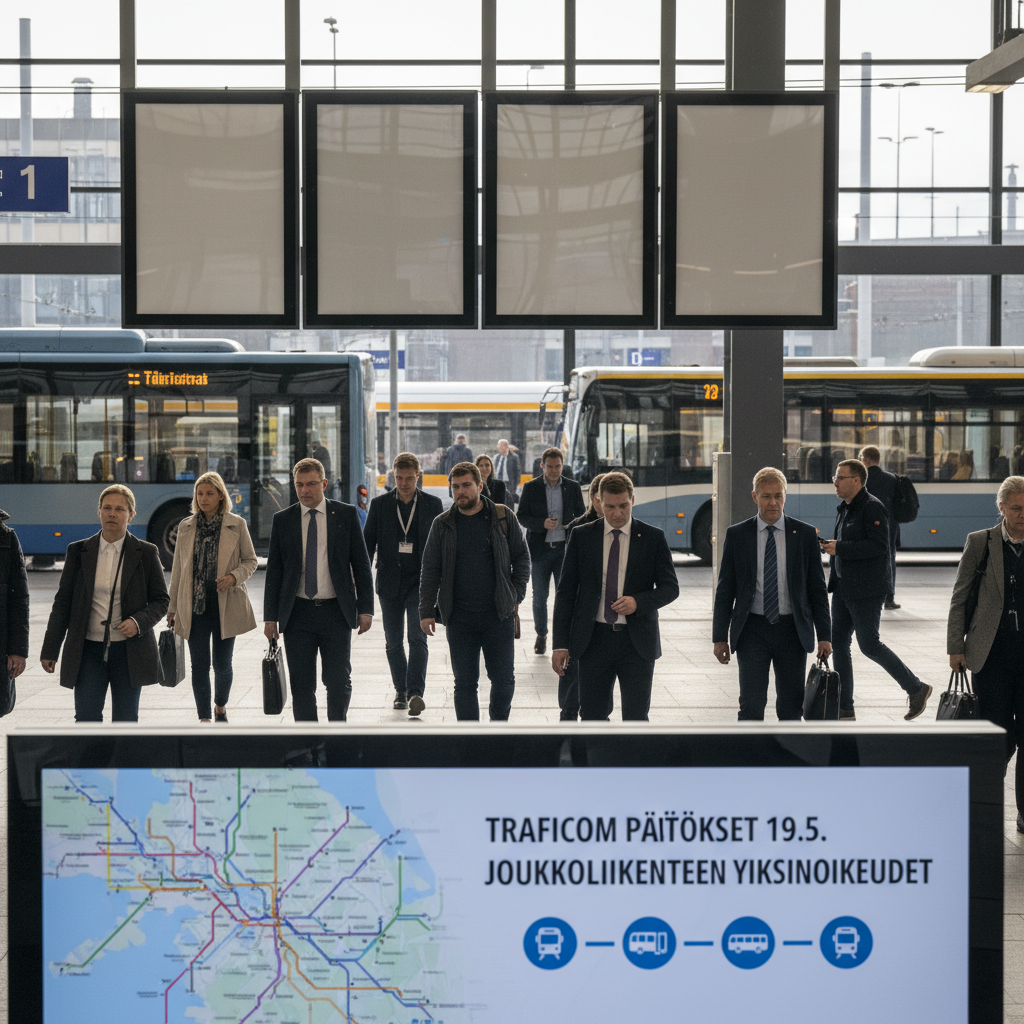 Traficom teki päätöksiä joukkoliikenteen yksinoikeuksista