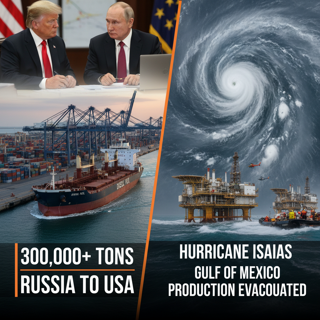 Trump kertoo Venäjän diesellupauksesta – hurrikaani uhkaa Meksikonlahden tuotantoa
