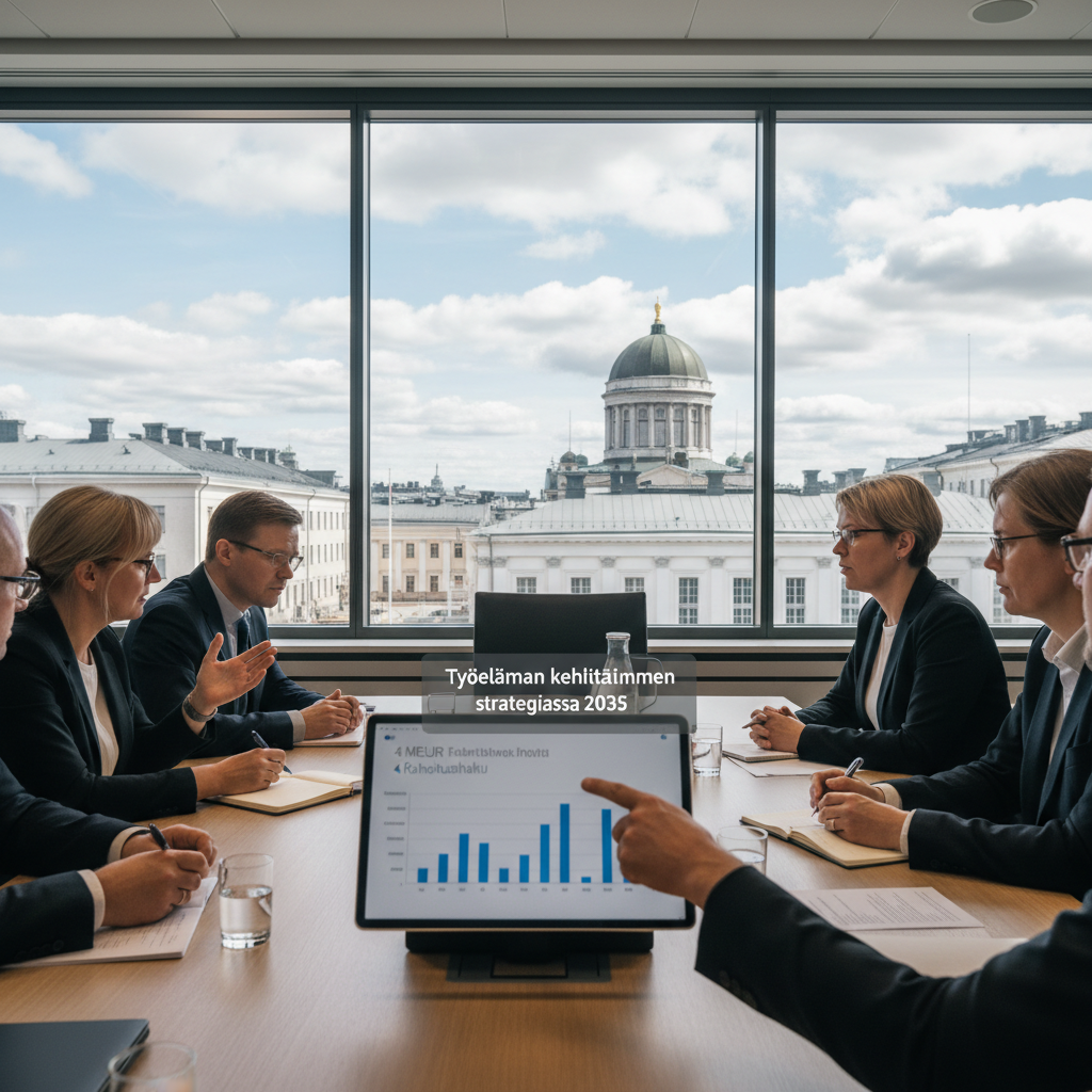 Työelämän kehittämiseen avattiin neljän miljoonan euron haku