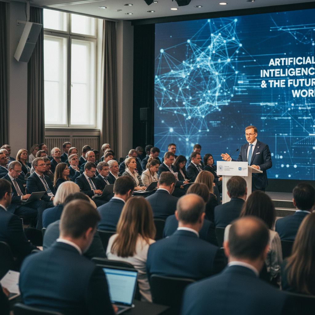 Työministeri Marttinen puhuu tekoälystä ILO:n konferenssissa Genevessä