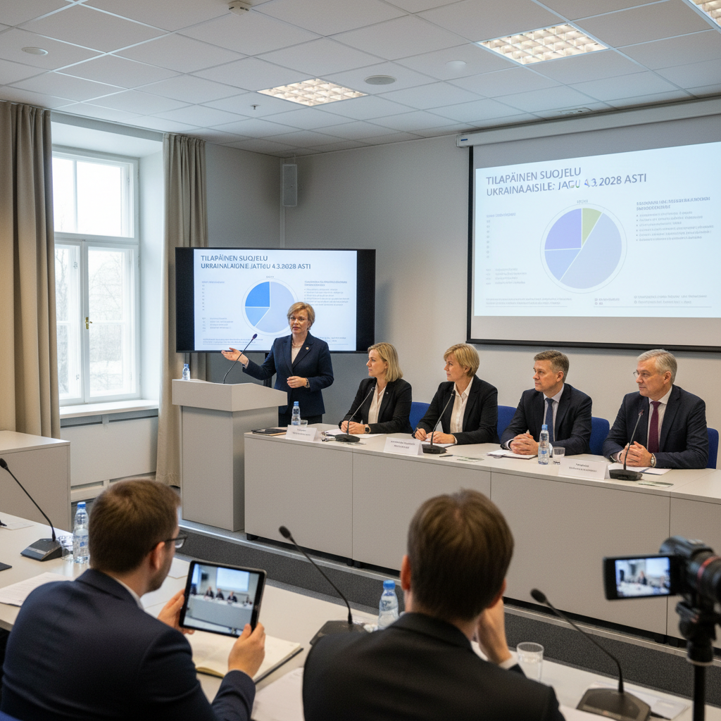 Ukrainalaisten tilapäistä suojelua jatketaan maaliskuuhun 2028 saakka