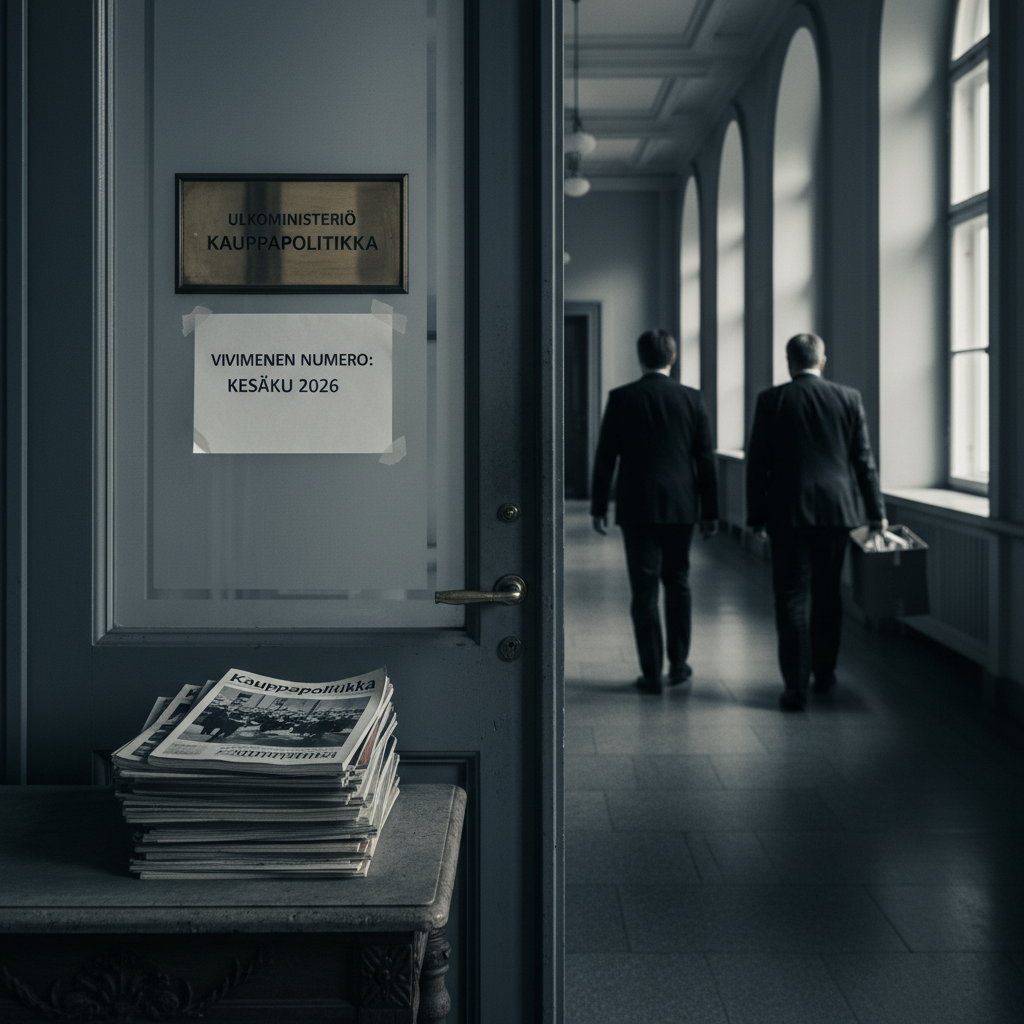 Ulkoministeriö lakkauttaa Kauppapolitiikka-lehden lähes sadan vuoden jälkeen