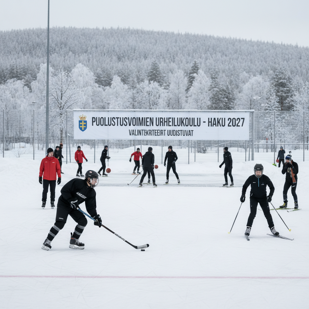 Urheilukoulun haku vuoden 2027 saapumiserään alkaa – valintakriteereihin muutoksia