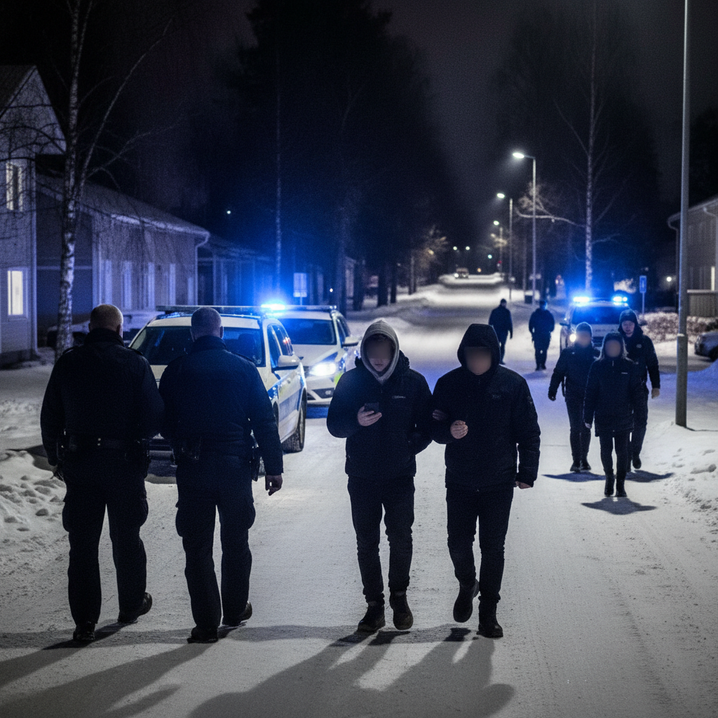 Useita kiinniottoja omaisuusrikoksista Oulussa