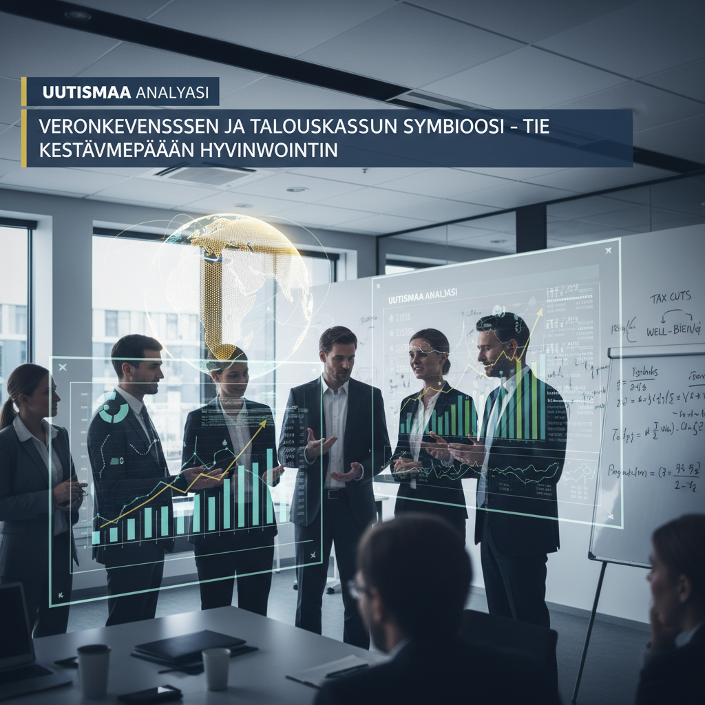 Uutismaan analyysi: Veronkevennysten ja talouskasvun symbioosi – Tie kestävämpään hyvinvointiin