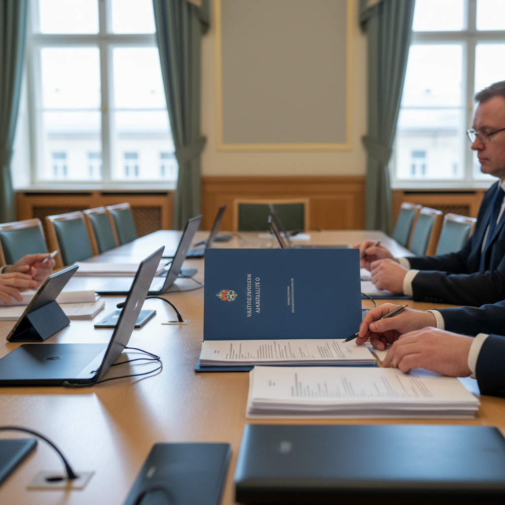 Valtioneuvoston yleisistunnon asialista on julkaistu