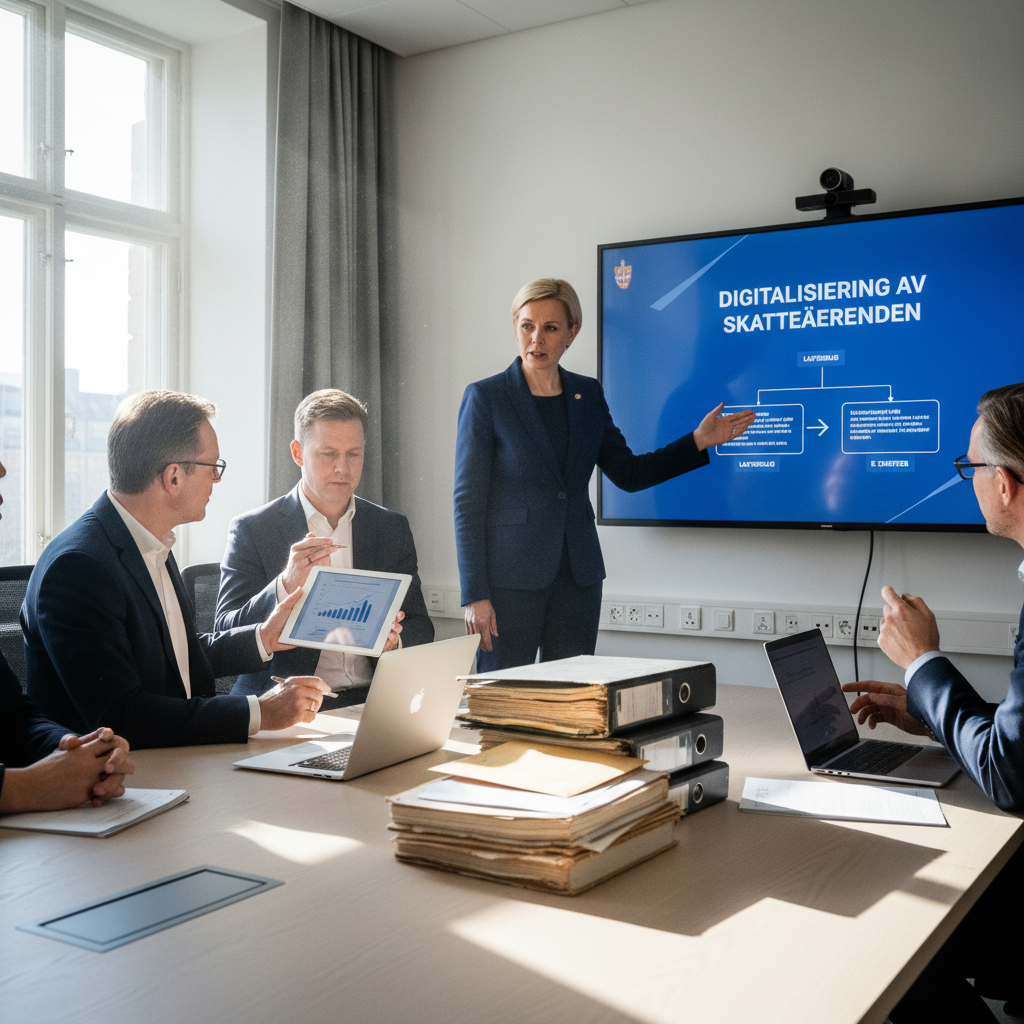 Valtiovarainministeriö ehdottaa veroasioinnin digitalisoinnin lisäämistä