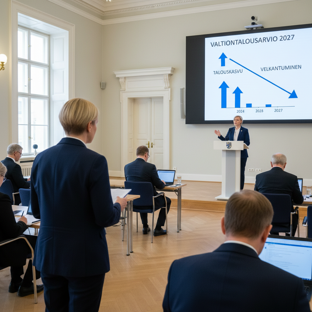 Valtiovarainministeriön budjettiehdotus vuodelle 2027 on julkaistu