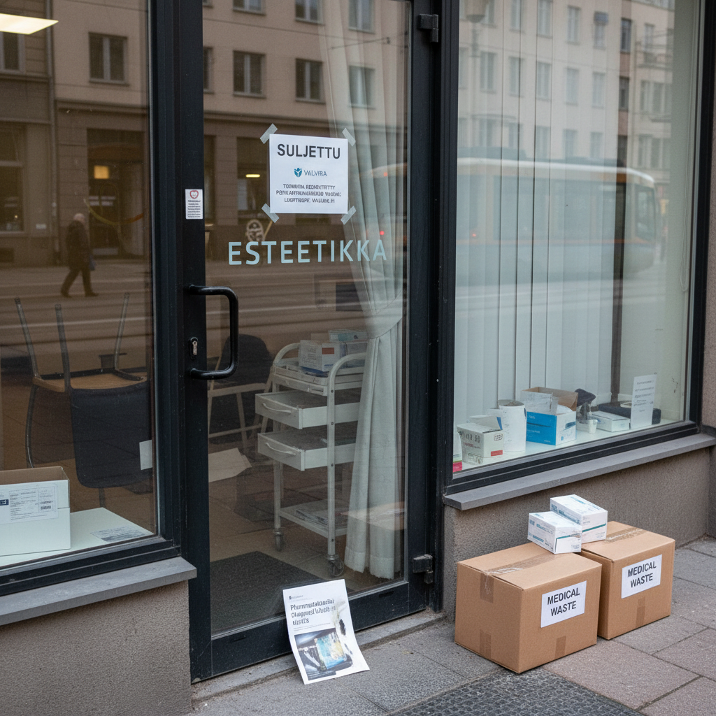 Valvira keskeytti viiden esteettisen klinikan toiminnan turvallisuuspuutteiden vuoksi