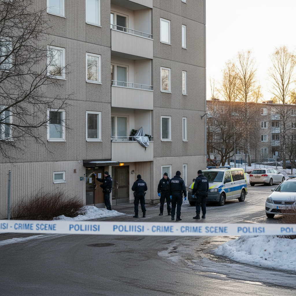 Varissuon henkirikoksen esitutkinta valmistui – uhri löytyi parvekkeelta